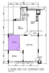 Blk 321 Hougang Avenue 5 (Hougang), HDB 4 Rooms #570031351